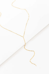 Chain Lariat Necklace