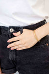 Solid Bar Cuff Bracelet