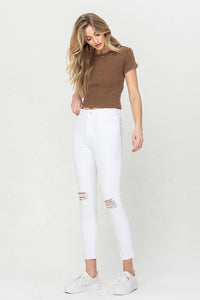 Flying Monkey—High Rise Crop Skinny Jeans