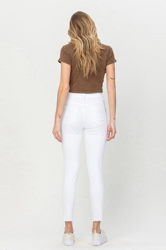 Flying Monkey—High Rise Crop Skinny Jeans