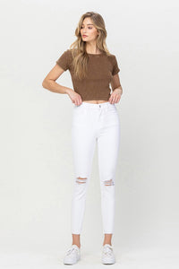 Flying Monkey—High Rise Crop Skinny Jeans