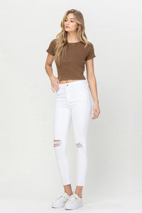 Flying Monkey—High Rise Crop Skinny Jeans