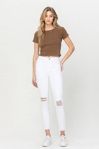 Flying Monkey—High Rise Crop Skinny Jeans