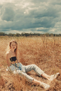 Kan Can High Rise 90's Boyfriend Jeans