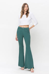 Green with Envy High Rise Super Flare