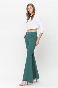 Green with Envy High Rise Super Flare