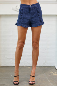 Navy Ruffle Days