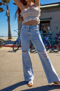 Flying Monkey—90's Vintage Flare Jeans